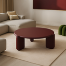 Halo Coffee Table – Burgundy