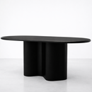 Wave Dining Table – Black