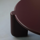 Halo Coffee Table – Burgundy