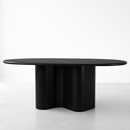 Wave Dining Table – Black