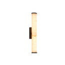 Cylindrical Callisto Alabaster Wall Lamp