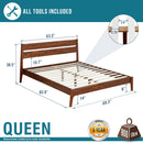 Callisto Solid Wood Bed Frame by Megsu