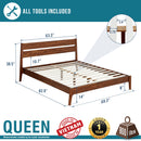 Callisto Solid Wood Bed Frame
