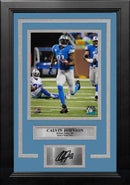 Calvin Johnson v. Cowboys Detroit Lions 8" x 10" Framed Football Photo with Engraved Autograph by Dynasty Sports & Framing