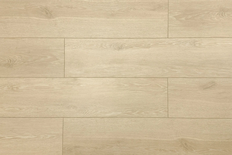 Calypso Tan Micro Bevel Matte 9.25"x60" Waterproof Laminate Flooring 12mm - Linea