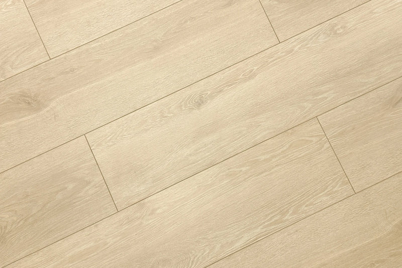 Calypso Tan Micro Bevel Matte 9.25"x60" Waterproof Laminate Flooring 12mm - Linea