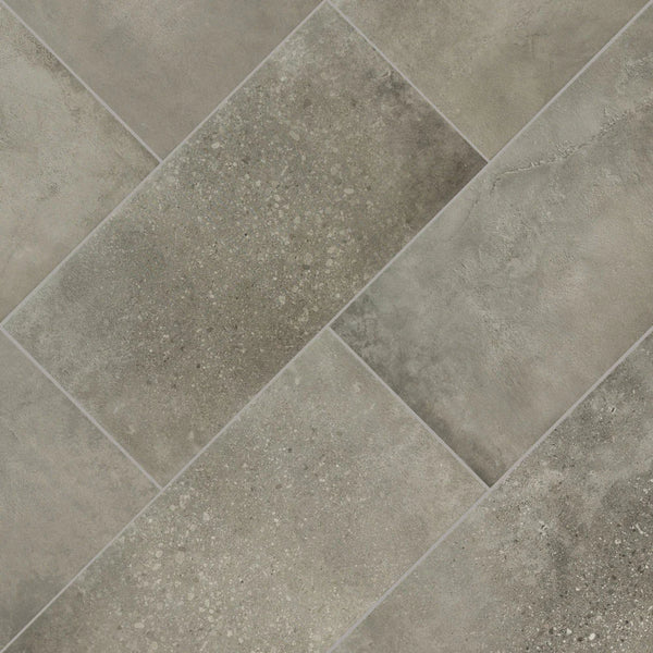 MSI Calypso Graphite Porcelain Wall and Floor Tile, angled view