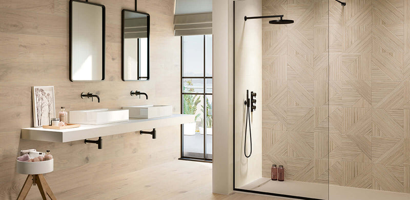 Tangram Matte Tile 12"x40"