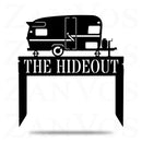 Camper Monogram With Stakes