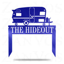 Camper Monogram With Stakes