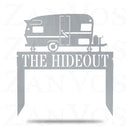 Camper Monogram With Stakes