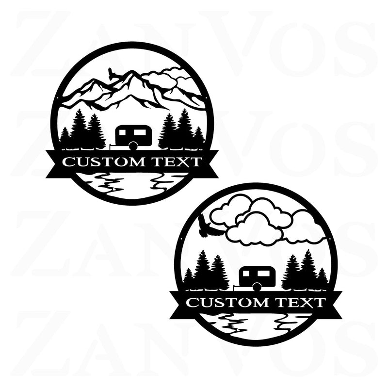 Camper Outdoor Monogram