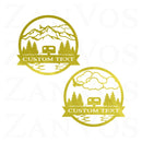 Camper Outdoor Monogram