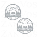 Camper Outdoor Monogram