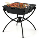 3-in-1 Camping Campfire Grill with Stainless Steel Grills Carrying Bag & Gloves by LJGDeals