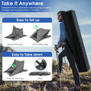 Pop-up Camping Tent for 2-3 People with Carry Bag and Rainfly for Backpacking Hiking Trip-Gray by LJGDeals