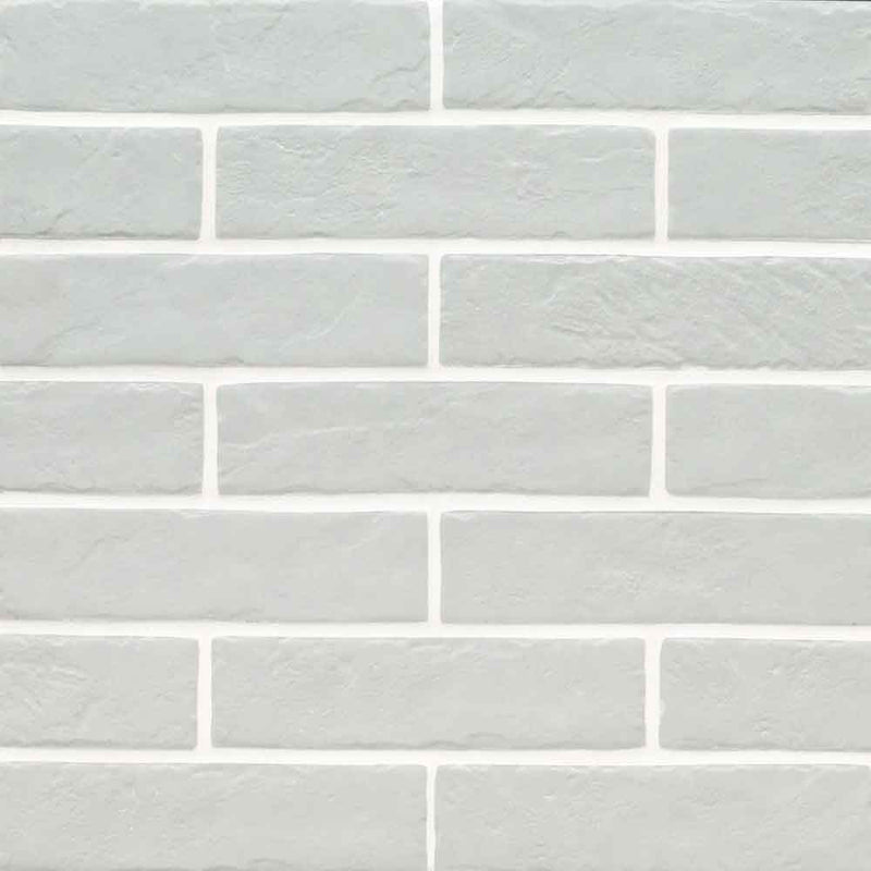 MSI Brickstone Fog Brick Porcelain Wall and Floor Tile