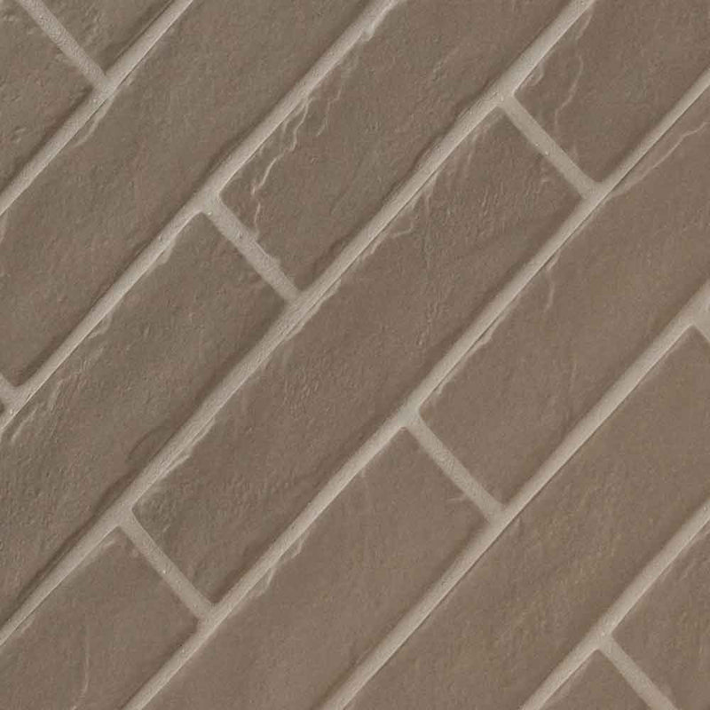 MSI Brickstone Putty Brick Porcelain Wall and Floor Tile