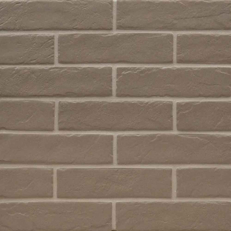 MSI Brickstone Putty Brick Porcelain Wall and Floor Tile