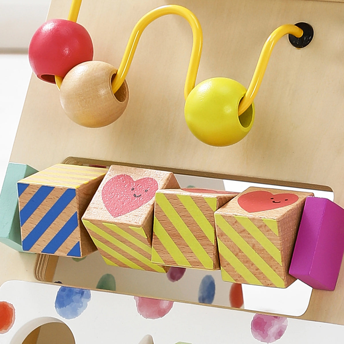 Tiny Land® Premium Natural Wooden Activity Walker, photo 5 of 10