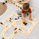 Wooden Car Track Toy