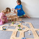 Wooden Car Track Toy