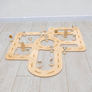 Wooden Car Track Toy