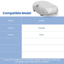 Car Cover for Automobiles 185 Inch Rain Sun UV Protection Universal Fit Sedan Toyota Corolla by LJGDeals