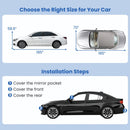 Car Cover for Automobiles 185 Inch Rain Sun UV Protection Universal Fit Sedan Toyota Corolla by LJGDeals