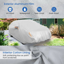 Car Cover for Automobiles 193 Inch Rain Sun UV Protection Universal Fit Sedan Chevrolet Ford Nissan by LJGDeals