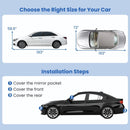 Car Cover for Automobiles 193 Inch Rain Sun UV Protection Universal Fit Sedan Chevrolet Ford Nissan by LJGDeals