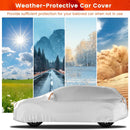 Car Cover for Automobiles 200 Inch Rain Sun UV Protection Fit SUV BMW Honda Lexus Mercedes-Benz by LJGDeals