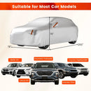 Car Cover for Automobiles 200 Inch Rain Sun UV Protection Fit SUV BMW Honda Lexus Mercedes-Benz by LJGDeals
