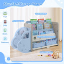 Car Themed Kids Toy Storage and Bookshelf