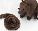 Furry Friends Variety Pack | Carded Corriedale Wool Sliver | 5 Colors by Revolution Fibers