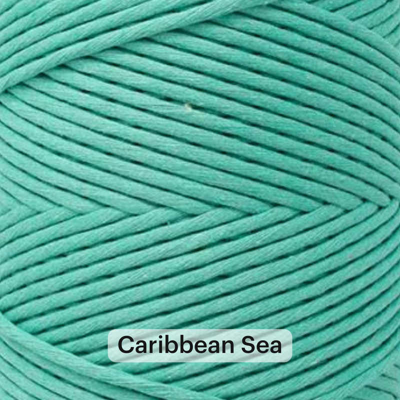 SOFT COTTON CORD ZERO WASTE 4 MM - 1 SINGLE STRAND - SAMPLES