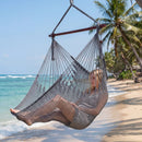 Caribbean Hammock Chair with Metal Spreader Bar Large Soft-Spun Rope Woven Swing by LJGDeals