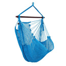 Caribbean Hammock Chair with Metal Spreader Bar Large Soft-Spun Rope Woven Swing by LJGDeals
