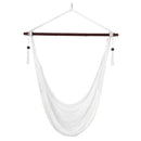 Caribbean Hammock Chair with Metal Spreader Bar - Beige by DirectDeals