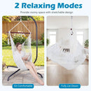 Caribbean Hammock Chair with Metal Spreader Bar - Beige by LJGDeals