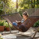 Caribbean Hammock with Spreader Bar for Patio Poolside by DirectDeals