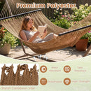 Caribbean Hammock with Spreader Bar for Patio Poolside by LJGDeals