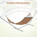 Caribbean Hammock with Spreader Bar for Patio Poolside by DirectDeals