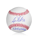 Carlos Estevez Philadelphia Phillies Autographed Baseball with Kamehameha Inscription by Dynasty Sports & Framing