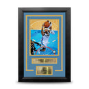 Carmelo Anthony Rim Cam Denver Nuggets 8x10 Framed Basketball Photo with Engraved Autograph by Dynasty Sports & Framing