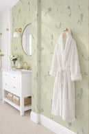 Aquatta Wallpaper by Naturally Antique