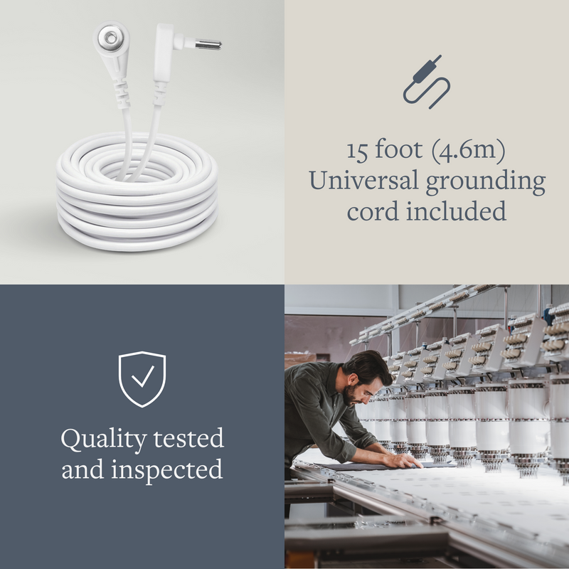 GroundLuxe Luxury Grounding Pillowcase