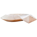 Custom Carrara White Marble Round Vessel Sink With Polished