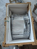 Genuine Carrara White Marble Round Nesting Coffee Table Set of 2
