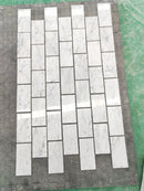 Bianco Carrara"C" Marble 4" x 4" Tumbled Tile